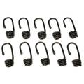 Us Cargo Control 1/2'' PVC Coated Bungee Hook (12 MM) - 10 Pack SHCH12-10PK